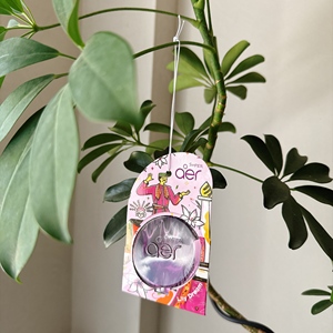 Diffuseur de parfum suspendu Super Aer Rose Kiss pour voiture et intérieur, longue durée, en plastique - Product Image 5