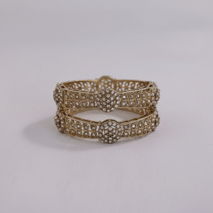Luxury High Quality Tungsten <b>Gold</b> Plated Multi Color <b>Bangles</b> <b>Set</b> Indian Bridal Engagement Wedding Women Onesize Gift Anniversary - Product Image 2