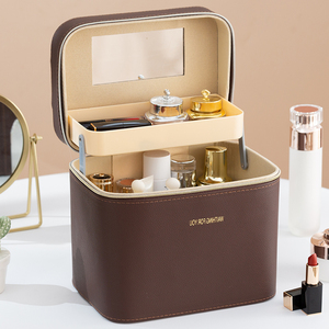 Nuevo Estuche de Cosméticos de Viaje Multifuncional de Gran Capacidad 2026, Bolsa de Maquillaje Portátil para Almacenamiento de Productos para el Cuidado de la Piel, para Uso en Escritorio - Product Image 1