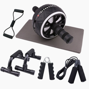 Rueda Abdominal de ABS con Colchoneta para Rodillas para Fortalecimiento Muscular, Ejercicio del Core, Equipo de Entrenamiento para Gimnasio en Casa, Venta al por Mayor, Set OEM - Product Image 6