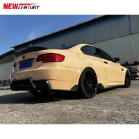 Lèvre arrière en fibre de carbone E92 - Convient pour BMW M3 E92/E93 2008-2013 Diffuseur arrière en fibre de carbone modifié