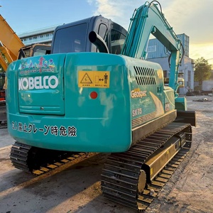 Kobelco SK75 Used Original Japan Second-hand Excavator 7.5 Ton <b>Small</b> Excavator SK60 SK75 SK80 SK140 Original Used Excavator - Product Image 2