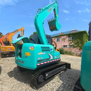 Excavadora Kobelco 75-8 Usada, Marca Japonesa, 7 Toneladas de Peso Operativo, Capacidad de Cucharón de 0.4m, Motor y Bomba, Componentes Principales PLC, Precio Bajo - Product Image 5