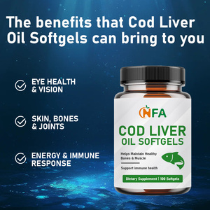Cápsulas de Aceite de Hígado de Bacalao Personalizadas, Suplemento Dietético, Refuerza el Sistema Inmunológico, Vitaminas y Omega-3 - Product Image 2