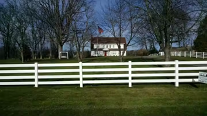 Enrejado y puertas de esgrima de competencia agrícola vendedor caliente de vallas de caballo de <span class=keywords><strong>PVC</strong></span> hecho en China - Product Image 5