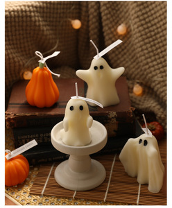 Coffret Cadeau Bougies Parfumées Fantôme d'Halloween en Gros – Bougies d'Aromathérapie Sans Fumée pour une Ambiance Premium, Souvenir Portable - Product Image 3