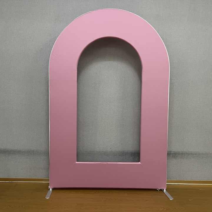 Custom Party Open Arch Backdrop Cover with Photo