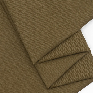 16*10 All‑Cotton Heavy‑Duty Washed‑Out Twill Drill Fabric Non‑Stretch Woven Khaki Cloth In Stock For Trousers Heavy Outerwear - Product Image 4