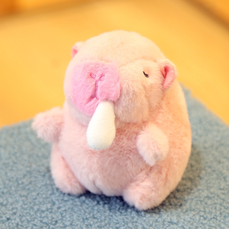 Rosa mocos tiró lentamente-dimensiones como se indica