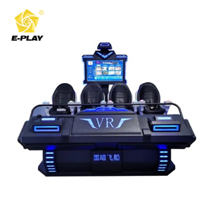 Simulador de Cine con Silla VR 9D Eplay, para <span class=keywords><strong>4</strong></span> Jugadores, Gran Capacidad de Carga, Casco VR, Simulador de Vuelo, Cabina VR - Product Image 2