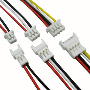 JST ZH 시리즈 1.5mm 피치 커넥터 ZHR-2 하우징 와이어 보드 케이블 조립 PVC 절연 5mm 스트립 길이 구리 하네스 - Product Image 1