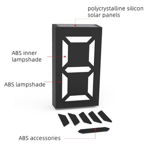 Cá nhân cửa số dấu hiệu Led nhà số mảng nhà dấu hiệu Số cửa cho tường - Product Image 4