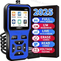 Herramienta de Diagnóstico para Autos OBD2 OLIVER V500, Lector de Códigos de Error del Motor, Multilingüe, 12V Eléctrico
