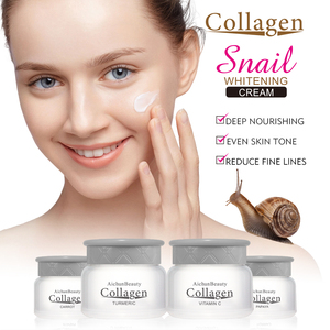 Crème Visage Hydratante au Collagène, à l'Escargot et à la Papaye, Meilleure Crème Réparatrice pour Peaux Abîmées, pour une Peau Éclatante - Product Image 2