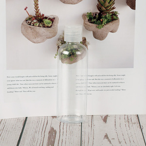 100Ml Butterfly Flip Top Hand Sanitizer Bottle Pet <b>Plastic</b> Travel Size <b>General</b> Packaging - Product Image 3