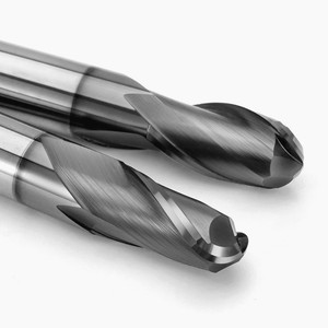 Fresa de extremo esférico de acero de carburo sólido serie G modelo <span class=keywords><strong>GBN</strong></span> para máquina CNC - Product Image 3