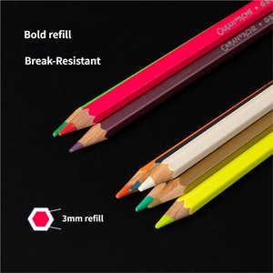 Ensemble de crayons d'art à base d'huile et solubles dans l'eau CARAN D'ACHE Germanier Collaboration pour débutants, ensemble de 13 crayons - Product Image 5