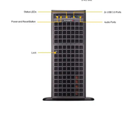 SYS-740GP-TNRT-NEW-Nouveau-SUPERMICRO GPU SUPERSERVER 740GP-TNRT 4U CHÂSSIS DE SERVEUR DE STATION DE TRAVAIL À TOUR MONTABLE EN RACK