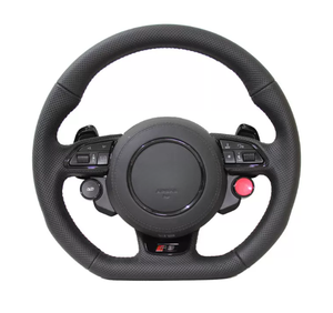 Volant à fond plat pour <span class=keywords><strong>Audi</strong></span> A4 A6L A5 A7 Q3 Q5 Q7 |   Style S4 S5 S6 S7 Refit - Product Image 1