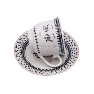 Set di <span class=keywords><strong>Tazze</strong></span> da Caffè in Fine Porcellana <span class=keywords><strong>con</strong></span> Piattino, Design Elegante, Personalizzabile <span class=keywords><strong>con</strong></span> Logo - Product Image 6