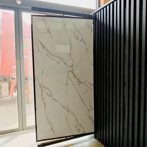 Nouveau modèle de panneau SPC panneau PVC panneau de marbre <span class=keywords><strong>plaque</strong></span> UV en plastique de pierre panneau mural en marbre feuille de panneau mural en carbone <span class=keywords><strong>ardoise</strong></span> - Product Image 5