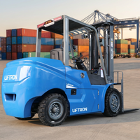 Montacargas Contrapesado Liftron Serie DL CPD30L de 3 Toneladas, Eléctrico de Litio, para Interiores/Exteriores, para Suministros de Construcción