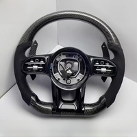 Volant en fibre de carbone de couleur personnalisée de luxe, accessoires de mise à niveau intérieure modifiés de haute qualité, compatible Barmich pour Mercedes-Benz