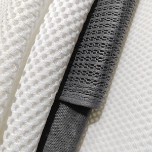 100% poliéster transpirable Dry Fit Sandwich 3D tela de malla de aire para zapatos deportivos <span class=keywords><strong>Material</strong></span> de malla para zapatos tela Pointelle - Product Image 1