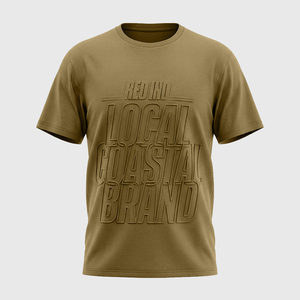 <b>Khaki</b> Custom <b>Men</b> <b>T</b> <b>Shirt</b> Short Sleeve Crew Neck Printed Tee Casual Streetwear Summer Top - Product Image 3