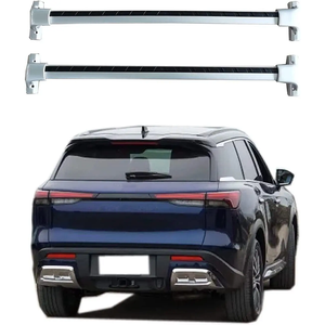 2022-2025 Infiniti QX60 bastidores de techo de coche negro plata aleación de aluminio barras transversales de carga de alta calidad 75KG capacidad de carga directamente - Product Image 1