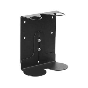 Kit de montage mural durable à double distributeur de shampooing à partir de tôle en acier inoxydable pour accessoires de cuisine de salle de bain - Product Image 1