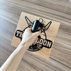 Sello Grande <span class=keywords><strong>de</strong></span> Madera <span class=keywords><strong>de</strong></span> Fábrica al Por Mayor con Logo Personalizado - Product Image 4