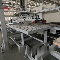 Línea de Producción Inteligente de Puertas de Acero, Sistema Automatizado de Corte Láser CNC y Doblado para el Procesamiento de Marcos de Paneles Metálicos para Puertas