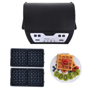 Современный стиль быстрый нагрев отель кухня блюдо машина легкая чистка профессионалом вафельница 4 в 1 отличный подарок к празднику - Product Image 3