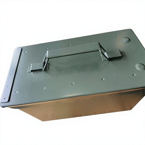 Caja <span class=keywords><strong>de</strong></span> Munición Personalizada <span class=keywords><strong>de</strong></span> 50 Cal, <span class=keywords><strong>de</strong></span> Acero, Multifuncional, para Almacenamiento <span class=keywords><strong>de</strong></span> Municiones y Herramientas - Product Image 4