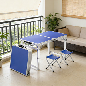 <span class=keywords><strong>Mesa</strong></span> Plegable para Jardín, Camping, Banquetes, Catering y Barbacoa, Diseño Nuevo, Color Negro - Product Image 2