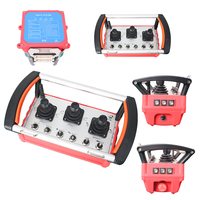 Sistema de Control Remoto Inalámbrico Industrial con 3 Joysticks para Camión Bomba de Concreto y Máquina Pulverizadora