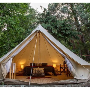 <span class=keywords><strong>Prix</strong></span> d'usine 3m 4m 5m 6m 7m Tente cloche en <span class=keywords><strong>toile</strong></span> de coton pour le camping Yurt - Product Image 1