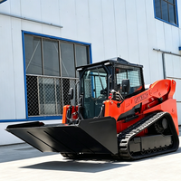 Nouvelle Chargeuse Compacte sur Chenilles Diesel Hydraulique pour la Construction, Fabrication Chinoise