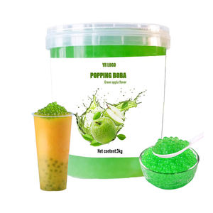 Perles vertes éclatantes Boba pour Bubble Tea avec sucre – Fournitures de boissons haut de gamme en gros - Product Image 6