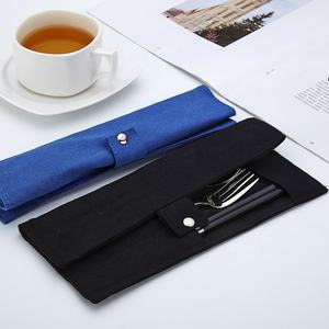 Juego de <span class=keywords><strong>Cubiertos</strong></span> Portátiles de Acero Inoxidable Reutilizables <span class=keywords><strong>para</strong></span> Viajes, con <span class=keywords><strong>Estuche</strong></span> de Bolsillo - Product Image 4