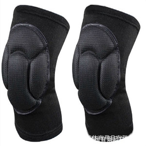 Shiwei Knee Pads Black L Size Shock Absorption For Hiking Fitness Roller Skating <b>Badminton</b> - Product Image 3