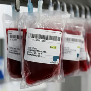 Устойчивая больница для переливания, стерильные наклейки на цепочку со штрих-кодом, логистическая комната для отслеживания глубоких медицинских образцов, этикетки для мешков для крови - Product Image 2