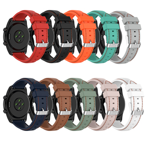 Correa de silicona transpirable e impermeable para reloj inteligente <span class=keywords><strong>Samsung</strong></span> Galaxy, compatible con Ticwatch Pro3/Ticwatch Pro3 LTE/GT/2/<span class=keywords><strong>2e</strong></span> - Product Image 1