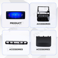 Autoradio ZWNAV 12,3 pouces Android 15 pour Volkswagen Touareg 2011-2017, écran LCD de climatisation, CarPlay sans fil, GPS Navi
