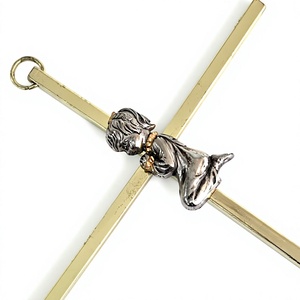 Première Communion Croix Métal Bébé Fille Figure - Product Image 4