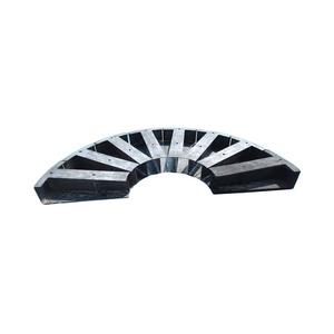 Elevador de pulpa de goma de alto rendimiento para molino de bolas Revestimiento de manejo de lodos resistente al desgaste Servicio de procesamiento de corte personalizado - Product Image 3