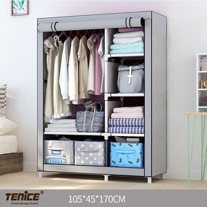 <strong>Bedroom</strong> Portable Closet Clothes Storage Cabinet Wardrobe Organiser Tenice Heavy Duty Modern Home Furniture <strong>Bedroom</strong> <strong>Accessories</strong> - Product Image 4