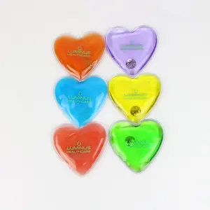 Reusable Gel Cold Reusable Portable Hand Warmer Heart Shaped Magic Gel Hand Warmers For Pain Relief