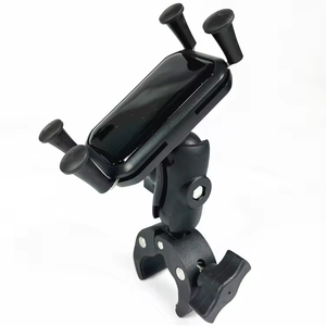Soporte Universal para Teléfono de Motocicleta, Rotación de 360 Grados, Abrazadera Antivibraciones para Manillar, Soporte para Teléfono de Bicicleta y Scooter para Smartphones de 4-7.2 Pulgadas - Product Image 2